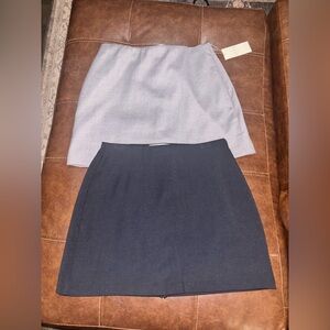 Abercrombie black and gray skorts